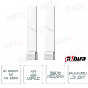 Antenne réseau AM antivol ISC-EAA8-C208-P 58 kHz en acrylique transparent avec système de vidéosurveillance et DSS Pro - Dahua