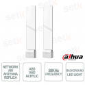 Antenne de sécurité commerciale EAS Dahua, réplique AM ISC-EAA8-C201-R, 58 kHz, en acrylique transparent avec LED intégrée