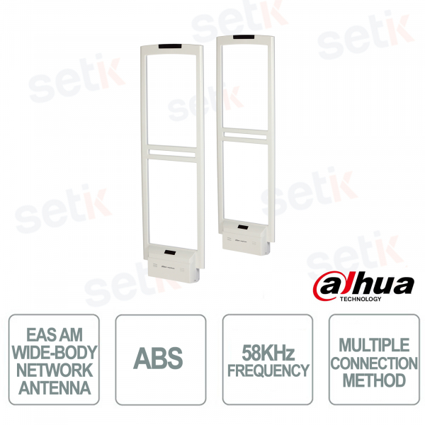 ISC-EAA2X-C208-P EAS AM 58kHz Network Antenna with WISS and CCTV Integration - Dahua