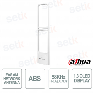 Antenne réseau EAS AM 58 kHz ISC-EAA2-C201-P avec intégration CCTV - Dahua