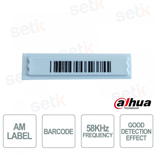 ISC-ETA1-R111 EAS AM 58 kHz Adhesive Label for Retail - Dahua