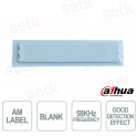 ISC-ETA1-R111-B Etichetta Antitaccheggio EAS AM 58 kHz Adesiva Blank - Dahua