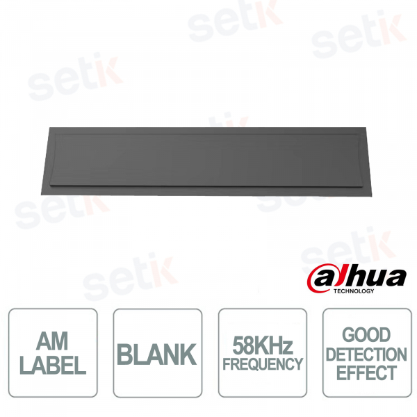 ISC-ETA1-R003C-B EAS AM 58 kHz Black Blank Adhesive Label - Dahua