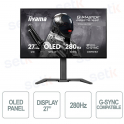 Moniteur de jeu iiyama G-Master GOB2701QSC-B1 27" QHD OLED 280 Hz 0,03 ms HDR USB-C G-SYNC