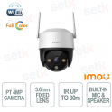 Imou Cruiser SE+ 4MP QHD WiFi Camera with 3.6mm Lens, Pan Tilt, Smart Color Vision, and IP66