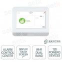 IQ Hub Centrale Allarme Touchscreen 7" Wi-Fi LTE Z-Wave 800 PowerG per Sicurezza e Domotica Smart - Bentel