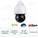 PTZ IP Camera SD5A432MB-HNR 4MP WizSense 32x Starlight IR 150m AI AcuPick PoE+ IP67 IK10 - Dahua