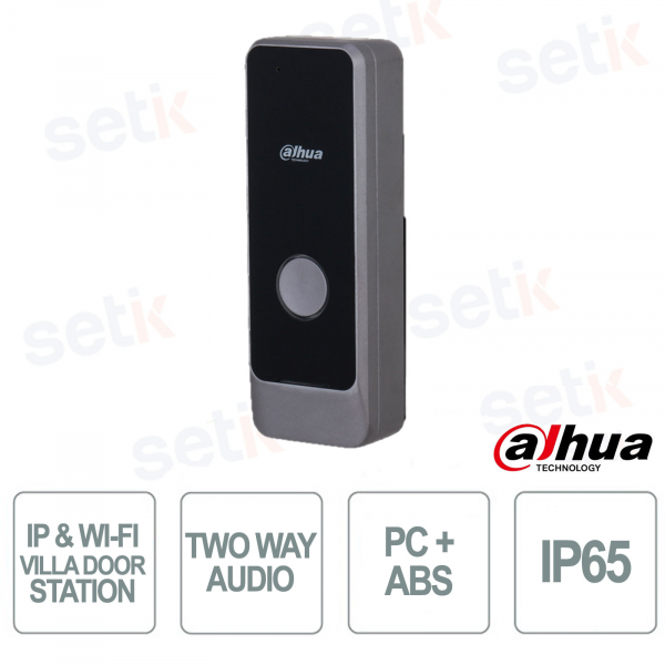 VTO0301R-W IP65 Wi-Fi Outdoor Station with Two-Way Audio for Villas - Dahua