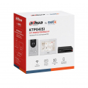 KTP04(S) IP Video Intercom Kit with 7" Touch Monitor, 2MP Camera, PoE, Remote App, and ONVIF - Dahua