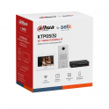 KTP05(S) IP Video Intercom Kit with 7" Touch Monitor, Wi-Fi, MIFARE Reader, and 2MP Camera - Dahua