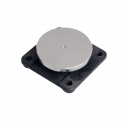 Eaton 1353-CSA Ø55 mm Black Swivel Backplate for Fire-Resistant Electromagnetic Locks