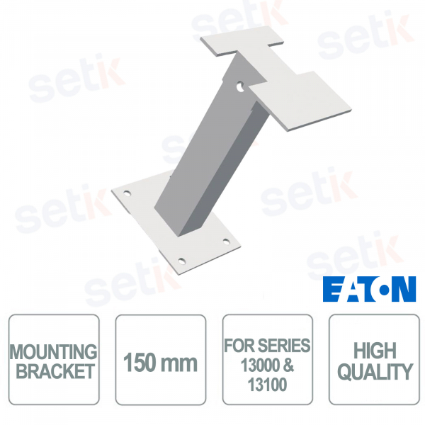 Eaton 13ST15 150 mm Mounting Bracket for 13000 and 13100 Series Electromagnetic Door Stops Wall/Floor