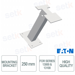 Support de montage Eaton 13ST25 250 mm pour butées électromagnétiques des séries 13000 et 13100 (mur/sol)