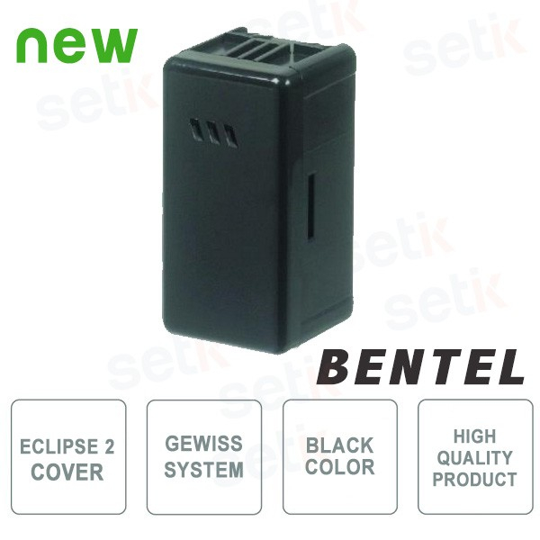 Eclipse 2 Cover - Gewiss System Nero - Bentel