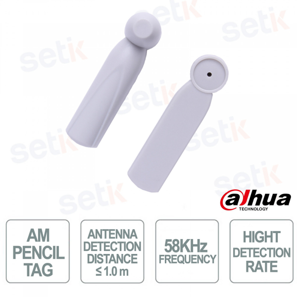 ISC-ETA5-T041C AM Pencil Tag 58 kHz Anti-Theft Label for Clothing and Accessories - Dahua
