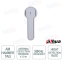 ISC-ETA5-T009 AM Hammer Tag 58 kHz Anti-Theft Label for Clothing and Retail - Dahua
