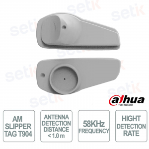 ISC-ETA5-T904 AM 58 kHz Slipper Tag for Textile and Retail Products - Dahua