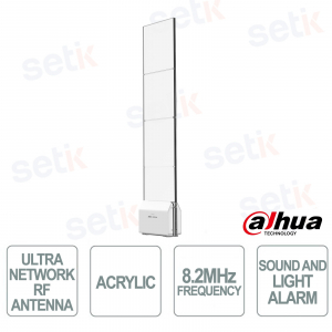 ISC-EAR8-C108-R 8.2 MHz RF Anti-Theft Acrylic Antenna with RJ45 Network and CCTV Integration - Dahua