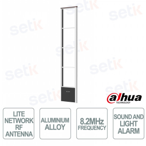 ISC-EAR6-E108-S RF 8.2 MHz MONO Anti-Theft Antenna with RJ45 Network and CCTV Integration - Dahua