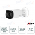 Dahua 2MP Starlight 2.7-12mm Motorized Smart IR 80m Audio IP67 Bullet Camera