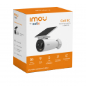 Telecamera Wi-Fi Imou Cell 3C 5MP 2.8 mm con Pannello Solare, AI, Full Color, Batteria e IP66