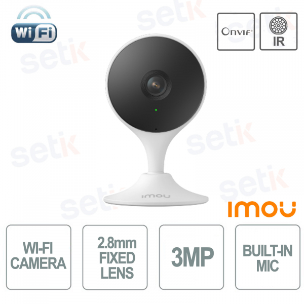 Telecamera Wi-Fi IMOU Cue 2 3MP Ottica 2.8 mm con AI Human Detection e Wi-Fi 6
