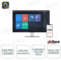DSS Pro 8 License for Cascaded Server Management and Centralized Monitoring