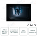 Ajax Photo Mode Abbonamento Annuale | Verifica Fotografica Eventi per CMS