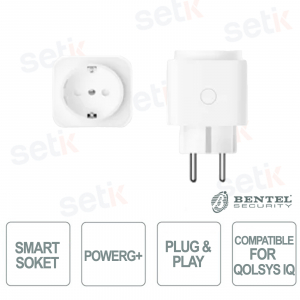Prise sans fil intelligente IQ PowerG+ | Prise intelligente pour Qolsys IQ