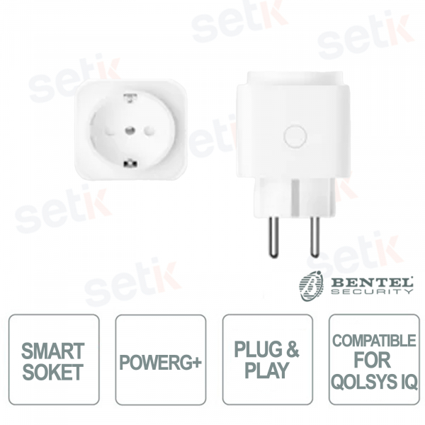 Prise sans fil intelligente IQ PowerG+ | Prise intelligente pour Qolsys IQ