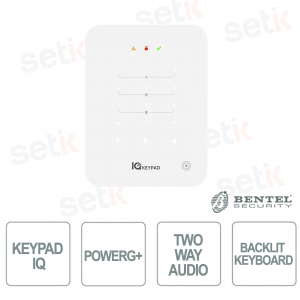 IQ PowerG 868 Wireless Keyboard for Qolsys IQ Panel | Touch keyboard
