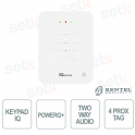 Tastiera IQ PowerG con 4 Prox Tag | Tastiera Wireless per Qolsys IQ