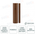 Guscio Marrone Originale per Bentel BW-MCN-P8M2 | Cover per Contatto Magnetico Wireless