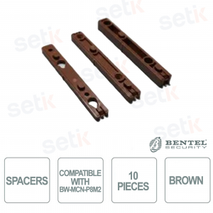 Bentel BW-MCN-P8M2 10-Piece Original Brown Spacers for Wireless Magnetic Contact