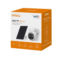 IMOU AOV PT 4K 8MP 2.8 mm 4G WiFi Camera Kit with 6GB SIM, 32GB SD and 8W Solar Panel