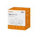 Kit 3 Rilevatori di Fumo Smart IMOU ZSM1 Zigbee EN14604 con Allarme Interconnesso e Batteria 5 Anni