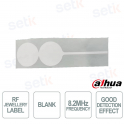 Étiquettes antivol vierges RF 8,2 MHz ISC-ETR1-R40J-B pour bijoux – 5 000 pièces – Dahua