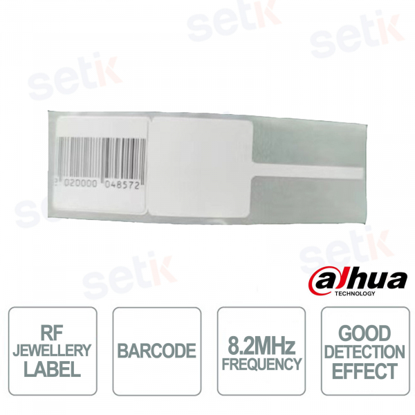 ISC-ETR1-3030J 8.2 MHz RF Jewelry Anti-Theft Tag with Barcode – 10,000 Pieces - Dahua