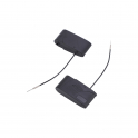 Étiquette antivol RF 8,2 MHz ISC-ETR2A-T307-S avec câble, alarme 90 dB et LED pour objets de valeur - Dahua