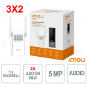 DB60KIT-IMOU + DS21 | Kit Esclusivo Videocampanello 5MP Con Doppio Chime