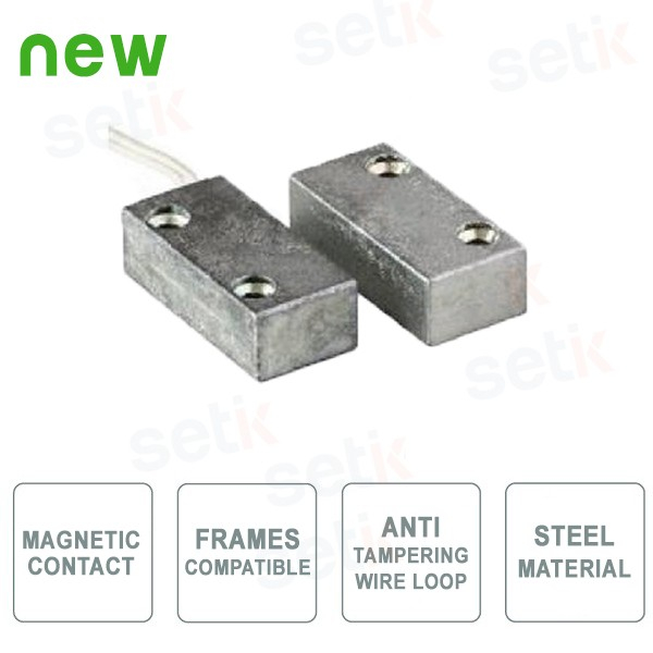 Small Metallic Magnetic Contact - Steel