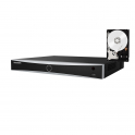 DS-7608NXI-I2/8P/S NVR 8 Canali PoE 4K AI AcuSense con Riconoscimento Facciale + HDD 1 TB Incluso - Hikvision