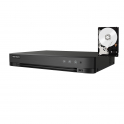 iDS-7204HUHI-M1/XT/4A+4/1ALM AcuSense DVR IA 4 canaux avec alarmes et reconnaissance faciale - Hikvision