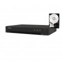 iDS-7204HUHI-M1/PXT/4A+4/1ALM - AcuSense 4CH DVR with Built-in Alarms + 1 TB HDD Included - Hikvision