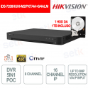 copy of Hikvision iDS-7204HUHI-M1/PXT/4A+4/1ALM – DVR AcuSense 4 canaux avec alarmes intégrées