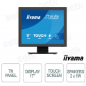 iiyama ProLite T1732MSC-B2S Monitor Touchscreen 17" PCAP 10 Punti IP54 HDMI DisplayPort