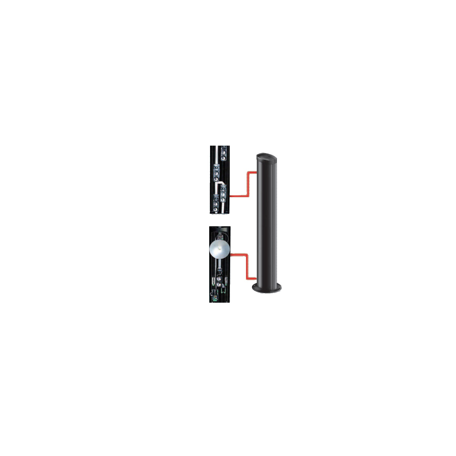 Tnfrered Rays MANADT20250 - Pair of Mana MW Microwave + 4 Active Infrared Rays ...