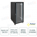 RS2768 19" 27U 600x800 Floorstanding IP20 Rack Cabinet for CCTV, LAN, and Security Systems - Pulsar