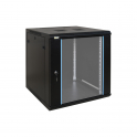 RW1266 19" 12U 600x600 Wall-Mounted IP20 Rack Cabinet for CCTV, LAN, and Security Systems - Pulsar