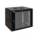RW964 19" 9U 600x450 Wall-Mounted Rack Cabinet, 70 kg, Glass Door, IP20 - Pulsar